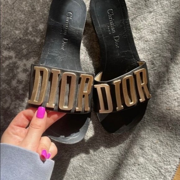 dior sandals used